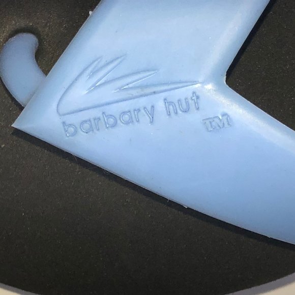 Barbary Hut Flip Flops Blue with Bag Size 9 - Picture 5 of 5